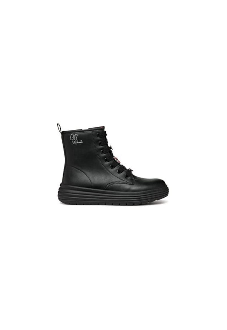 Oferte la Cizme dama  Piele ecologica - Negru - Negru