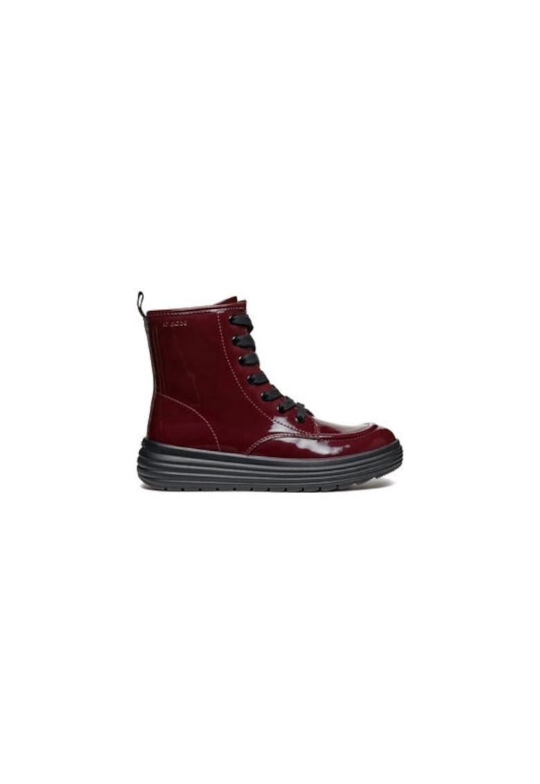 Oferte la Cizme dama  Piele ecologica - Rosu - Rosu