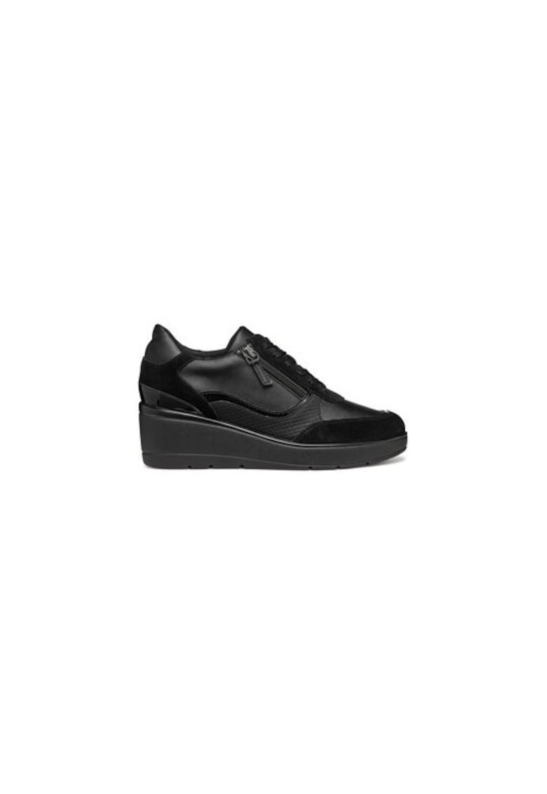 Oferte la Pantofi sport dama  303948955 - Piele ecologica - Negru - Negru