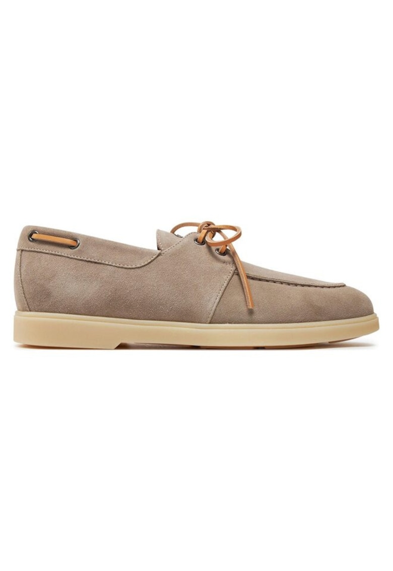 Oferte la Pantofi barbati  303642396 - Piele naturala - Gri - Gri