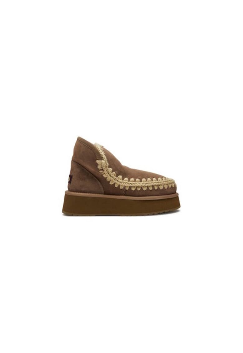 Oferte la Ghete dama  304507960 - Piele naturala - Maro - Maro