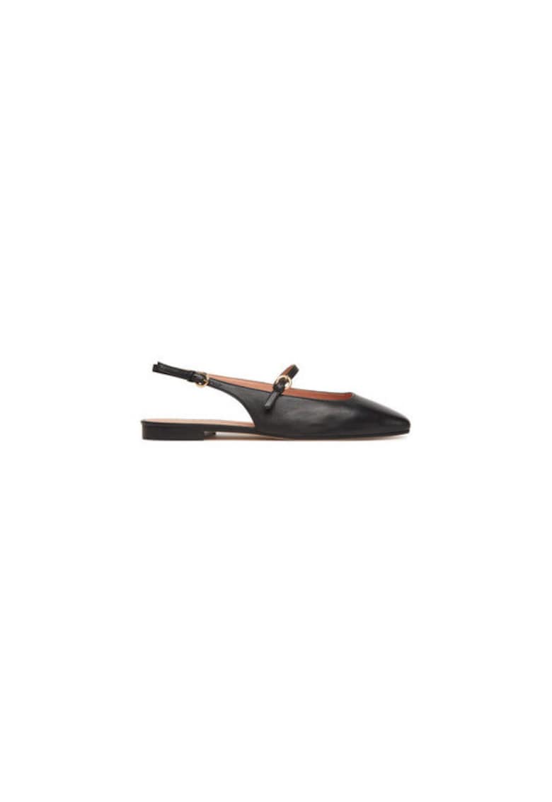 Oferte la Sandale dama  din piele naturala - Negru