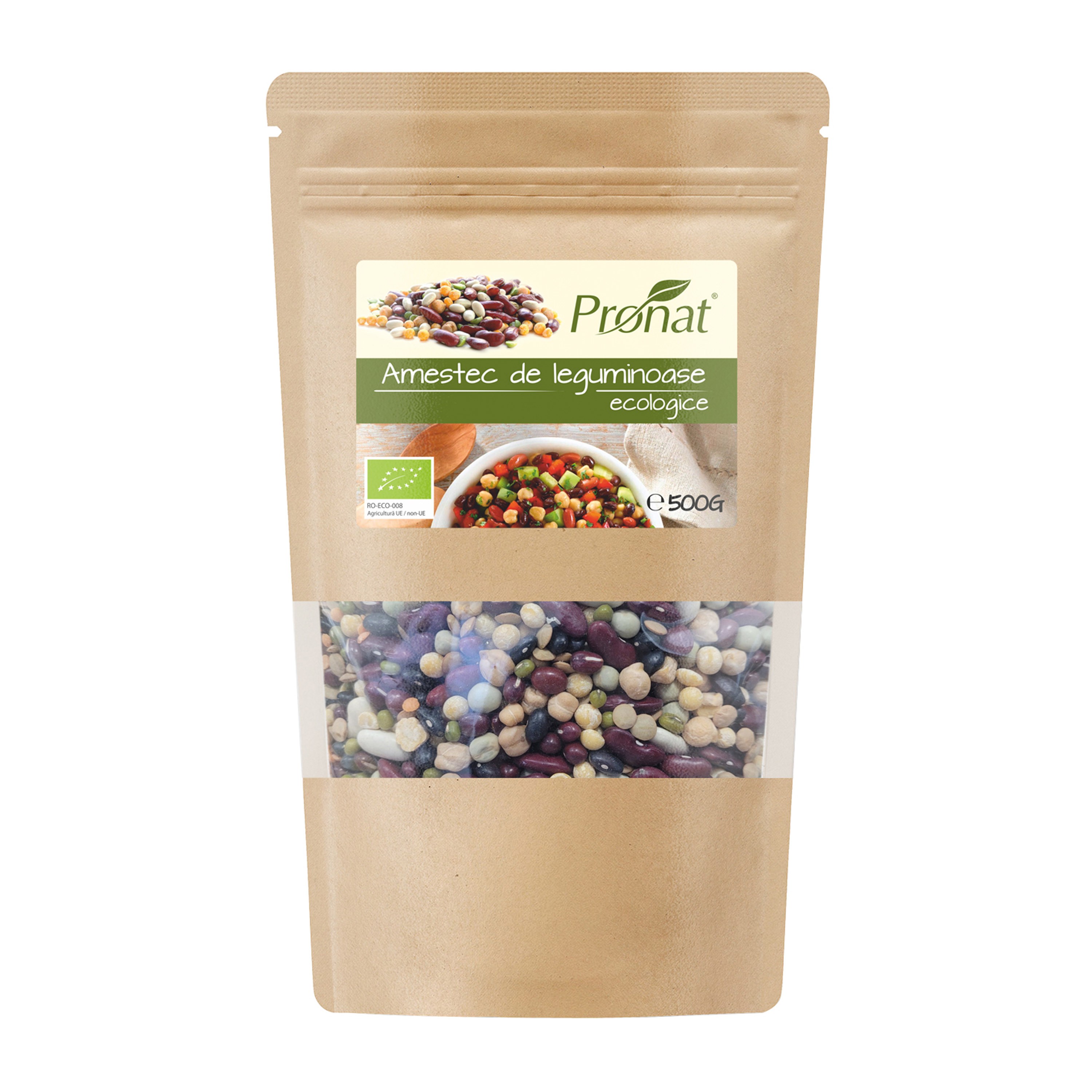 Oferte la Amestec de leguminoase bio, 500g Pronat