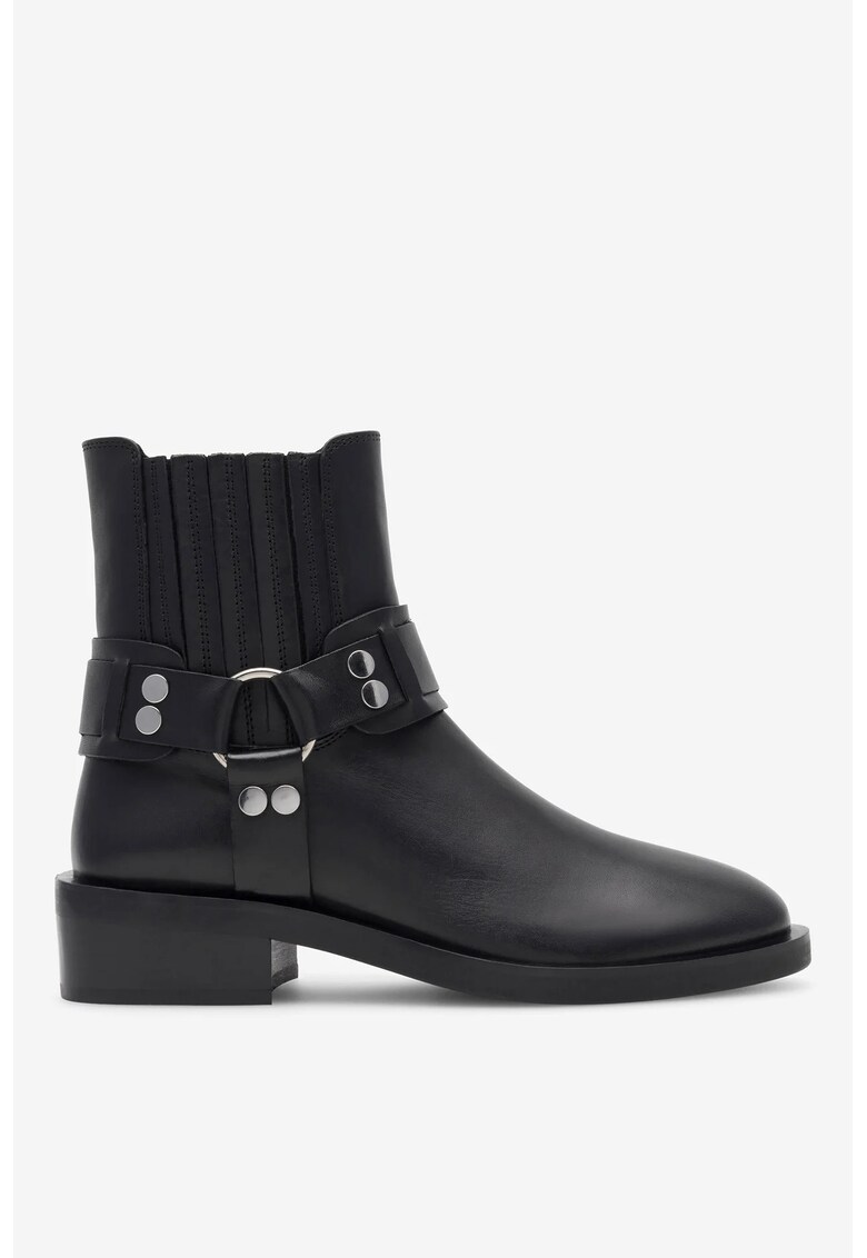 Oferte la Ghete dama  5905588101475 - Piele naturala - Negru - Negru