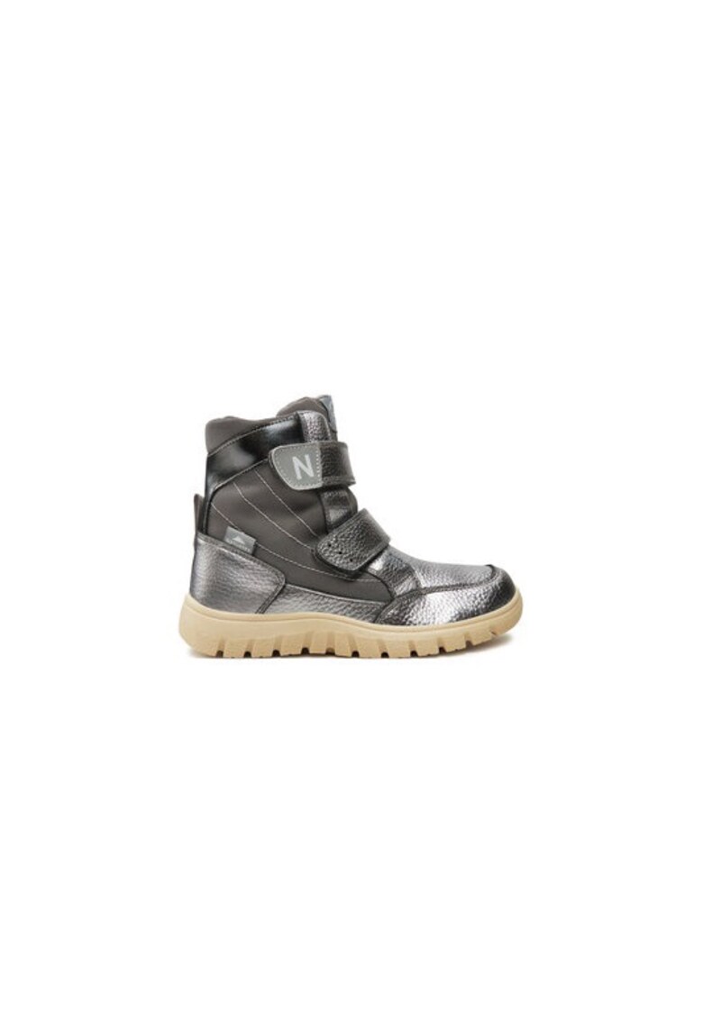 Oferte la Ghete dama  304676086 - Piele naturala - 35 EU - Argintiu