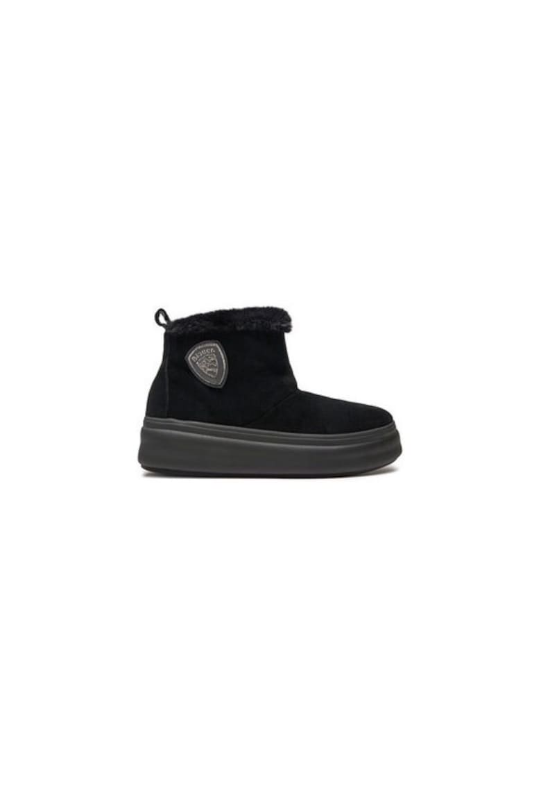 Oferte la Ghete dama  304701436 - Piele naturala - Negru - Negru