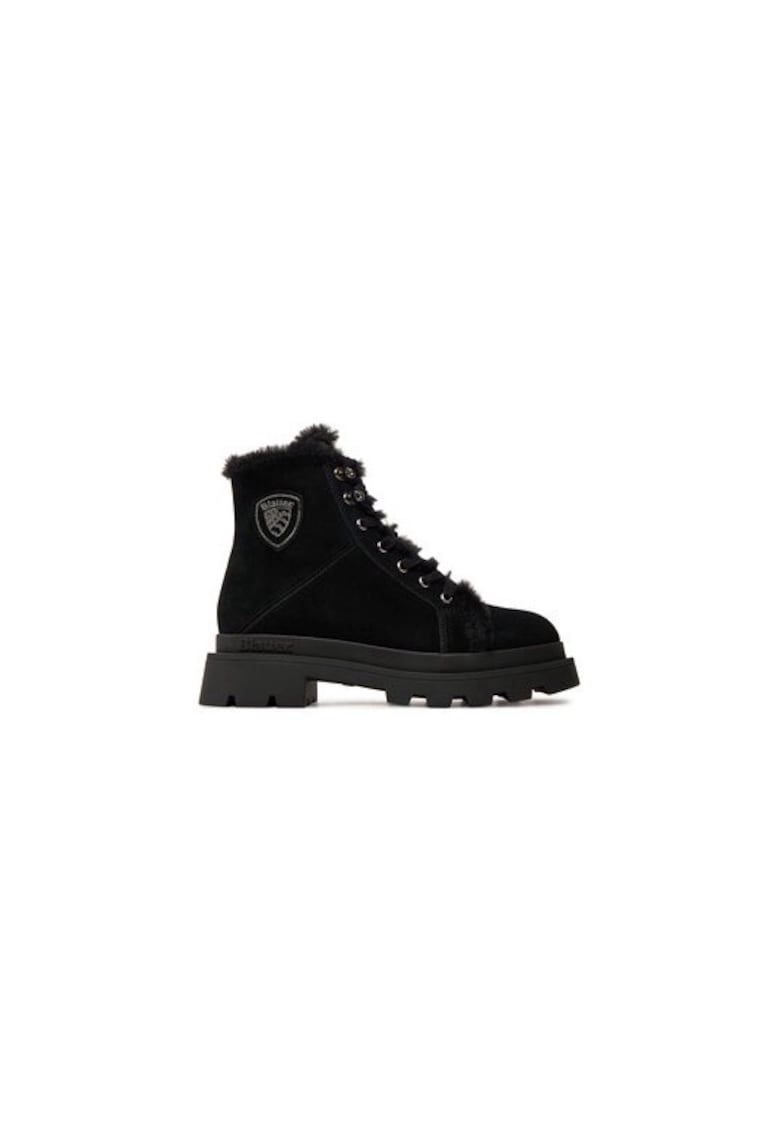 Oferte la Ghete dama  304701511 - Piele naturala - Negru - Negru