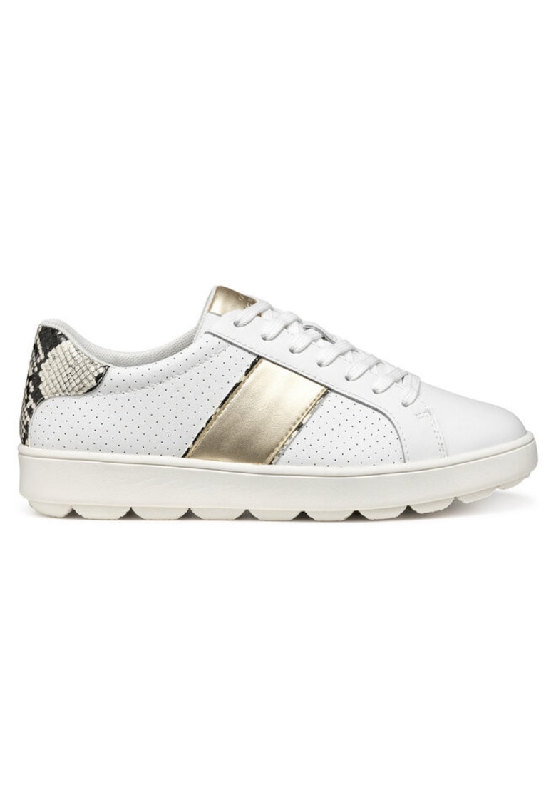 Oferte la Pantofi sport dama  304623585 - Piele naturala - Alb - Alb