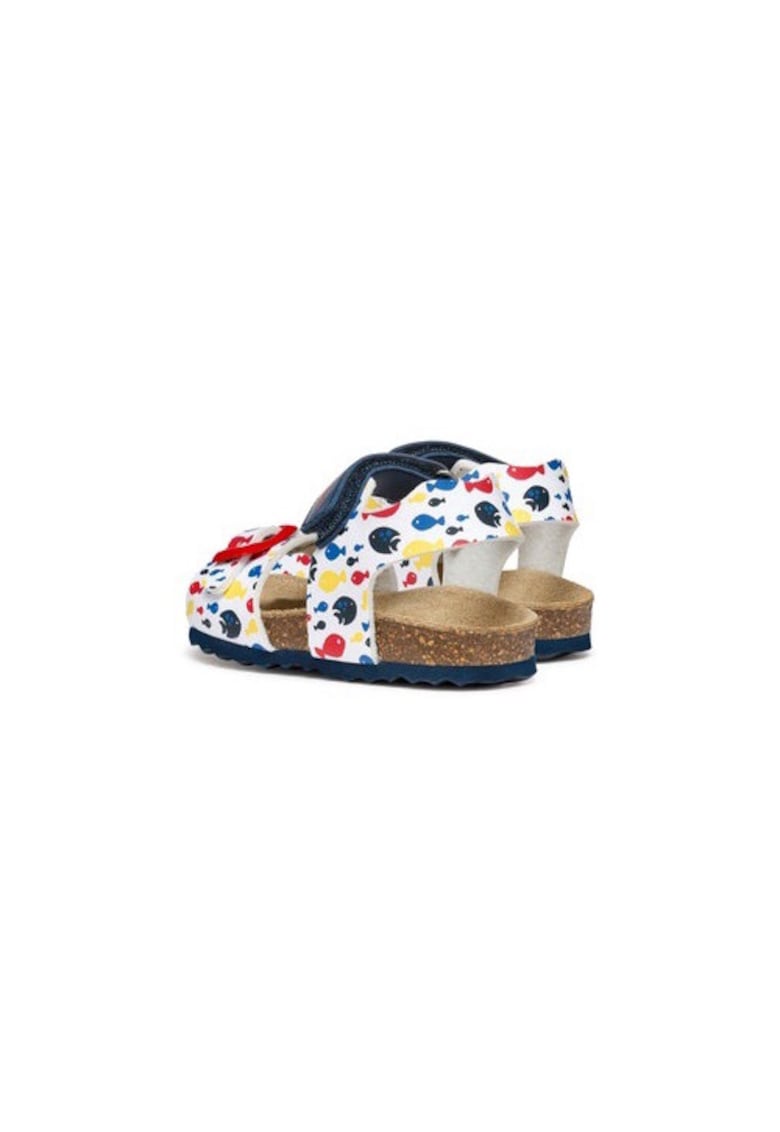 Oferte la Sandale baieti  304617584 - Piele ecologica - Alb - Alb