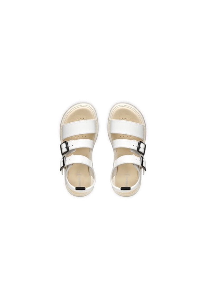 Oferte la Sandale dama  304628146 - Piele ecologica - Alb - Alb
