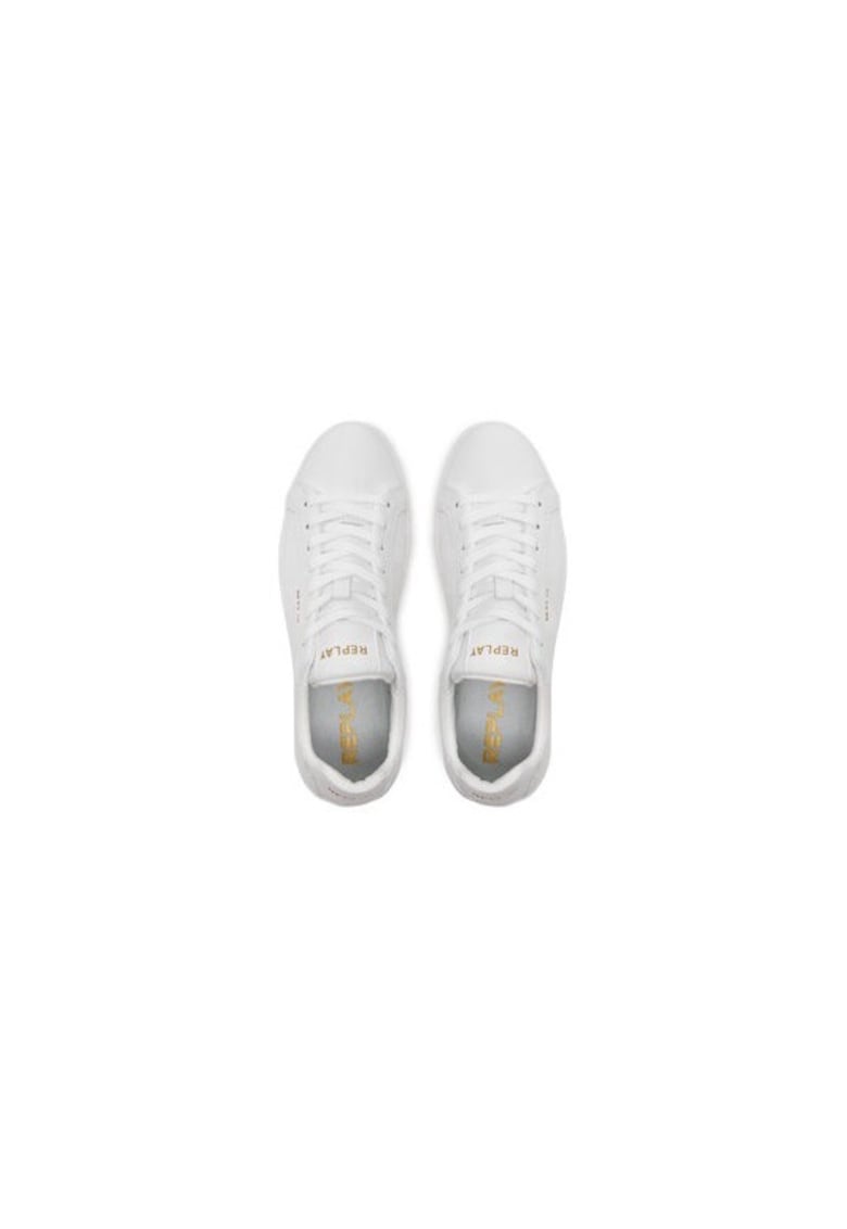 Oferte la Pantofi sport dama  304398452 - Piele naturala - Alb - Alb