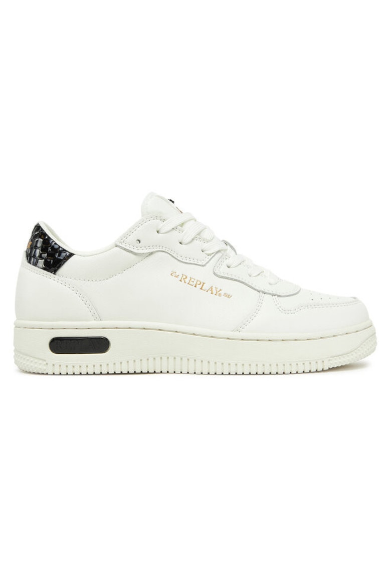 Oferte la Pantofi sport dama  305139719 - Piele naturala - Alb - Alb