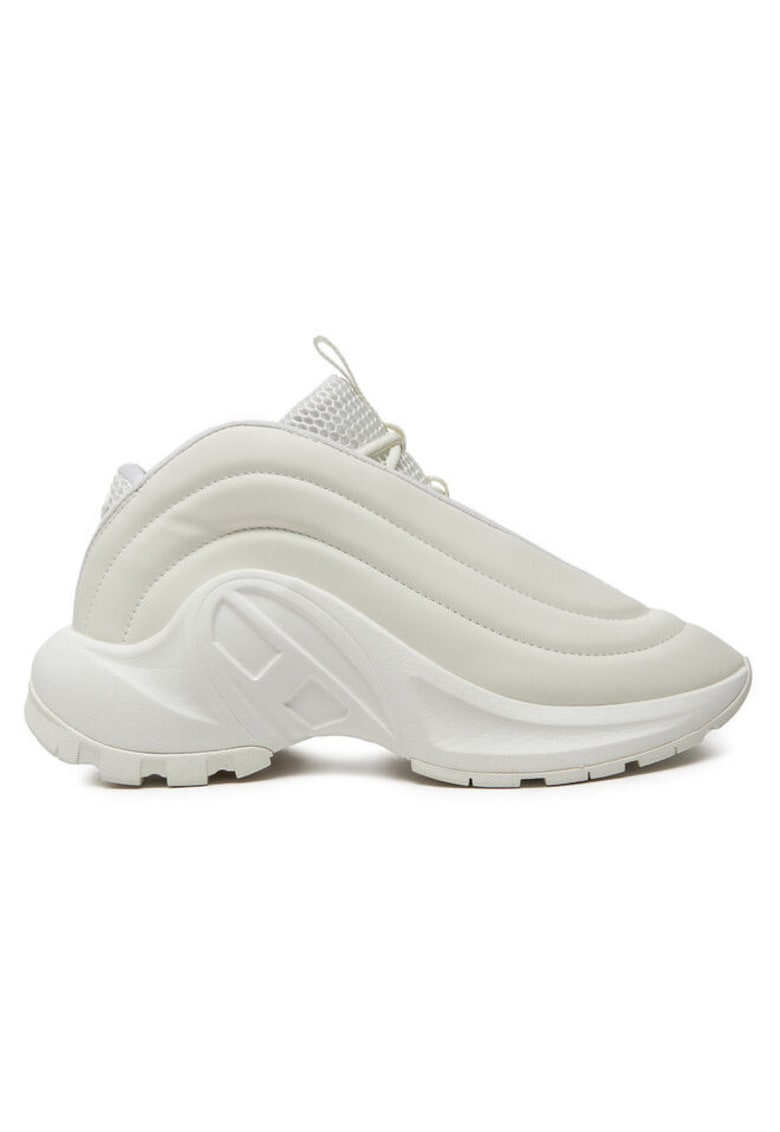 Oferte la Pantofi sport dama  304186486 - Piele ecologica - Alb - Alb