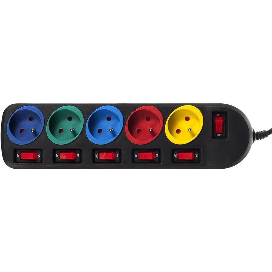Oferte la Prelungitor MCE204M 5 prize 1.4m Black