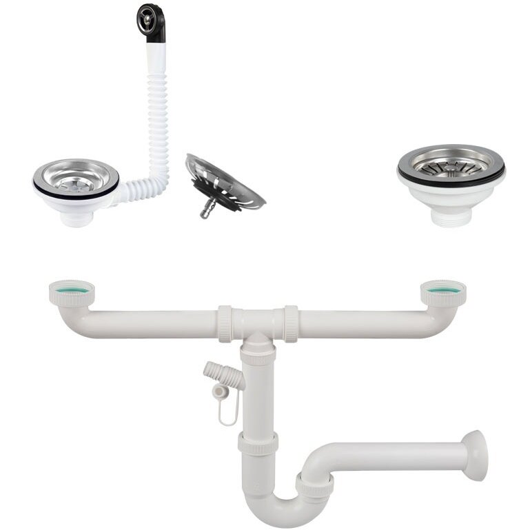 Oferte la Set accesorii chiuveta Soft Composit 2B 92mm