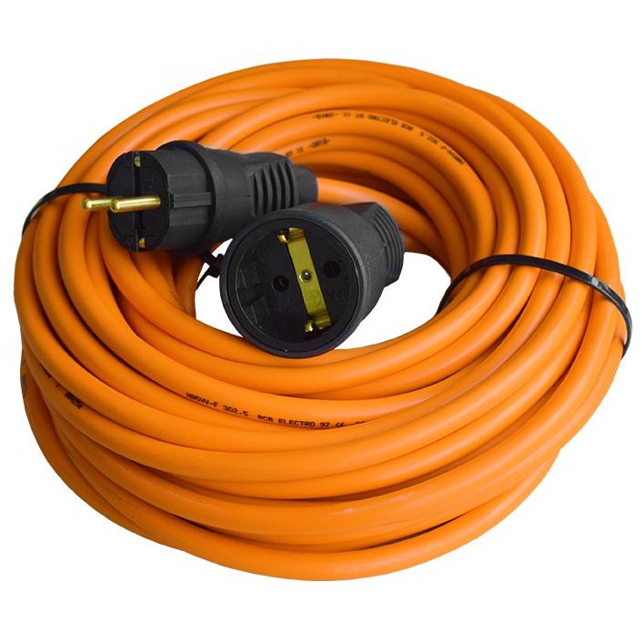 Oferte la Prelungitor 1 Priza 25m Orange