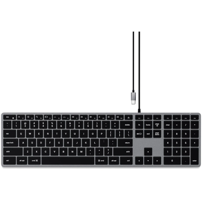 Oferte la Tastatura Slim W3 USB-C US Gri