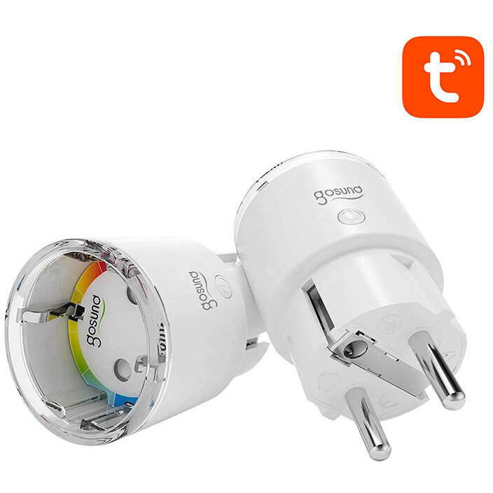 EP2, 10A, WiFi, Tuya, Alb