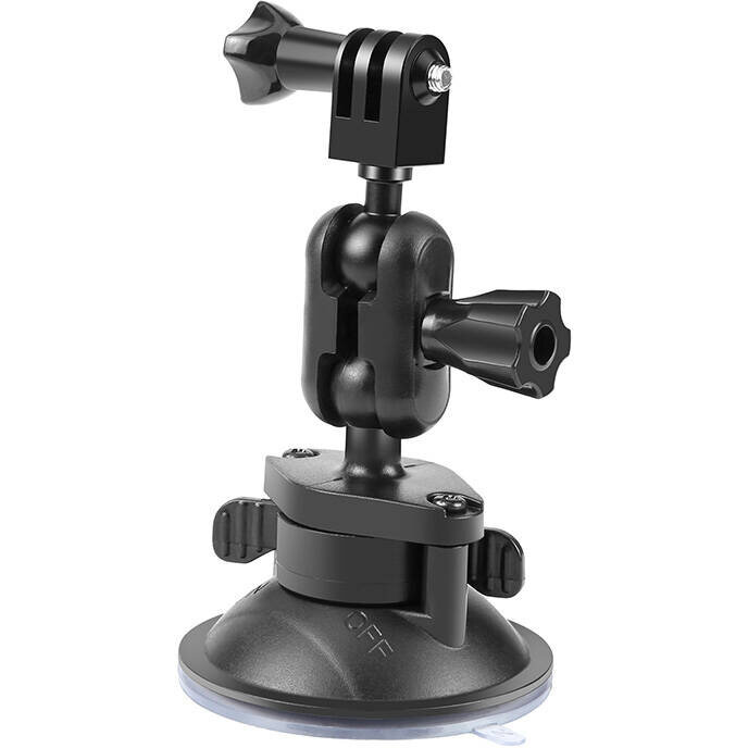 Oferte la Accesoriu Camera Video Actiune Magic Arm compatibil cu camere video sport/telefoane, Ajustabil, Negru