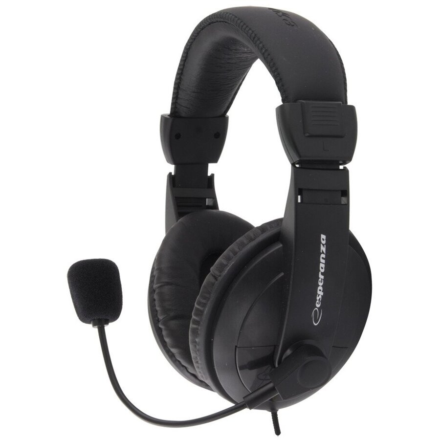 Oferte la Casti Stereo cu Microfon Concerto EH103 Negru