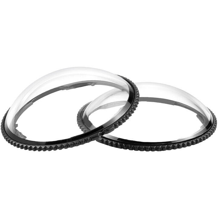 Oferte la Set 2 Capace Protectie Lentile PU988T pentru Insta360 X4 Transparent/Negru