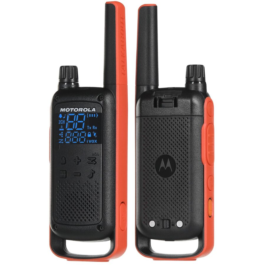 Oferte la Statie Radio PMR Portabila Talkabout T82 set 2 Buc 16 Canale 10 Km Negru
