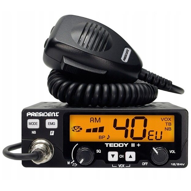 Oferte la Statie  Radio Teddy II+ AM/FM CB 12/24V Negru