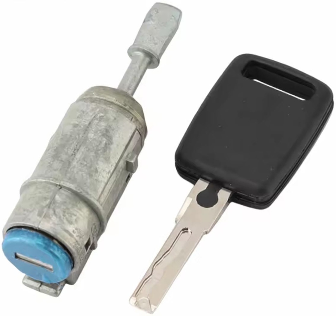 Oferte la Butuc yala cilindru usa stanga fata cu cheie Techstar, compatibil Audi A6 C5 (1997–2005), cod OE 4B0837217 / 4B0837217A