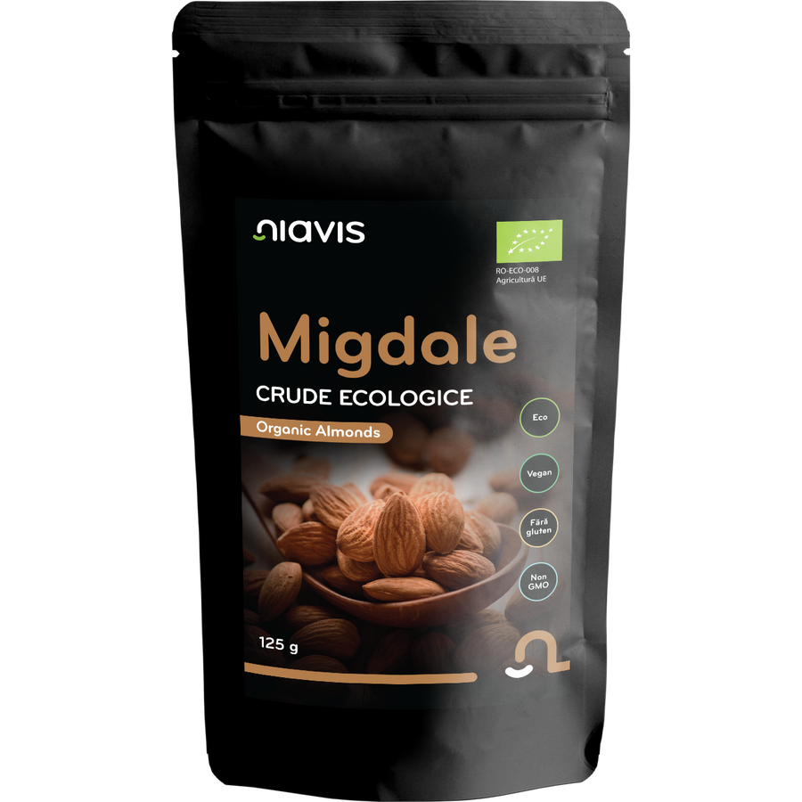 Oferte la Migdale Crude Ecologice/Bio 125g