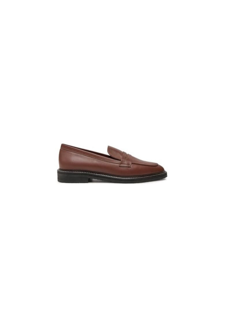 Oferte la Mocasini dama  304508264 - Piele naturala - Maro - Maro