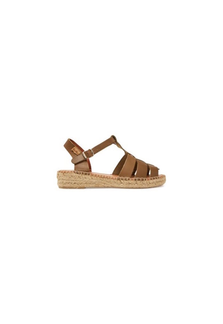 Oferte la Espadrile dama  305031952 - Piele naturala - Maro - Maro