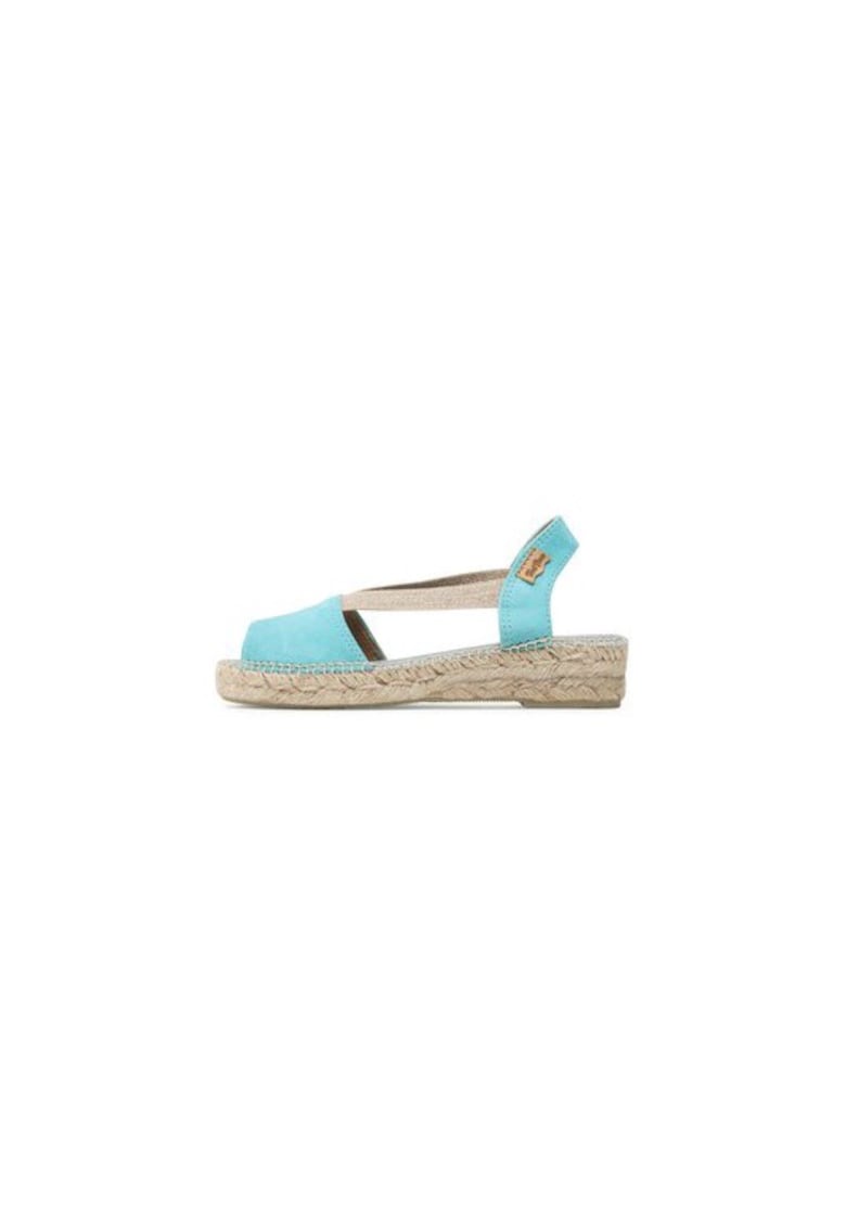 Oferte la Espadrile dama  302774333 - Piele naturala - Albastru - Albastru
