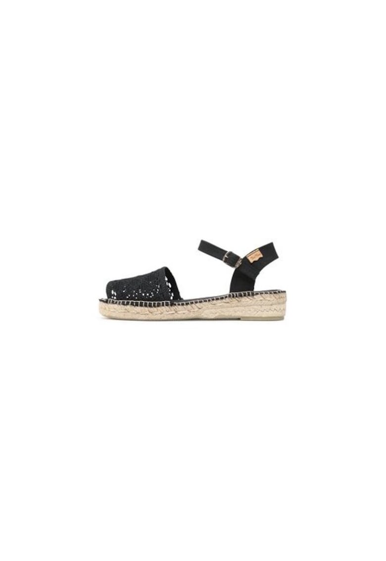 Oferte la Espadrile dama  302774821 - Textil - Negru - Negru