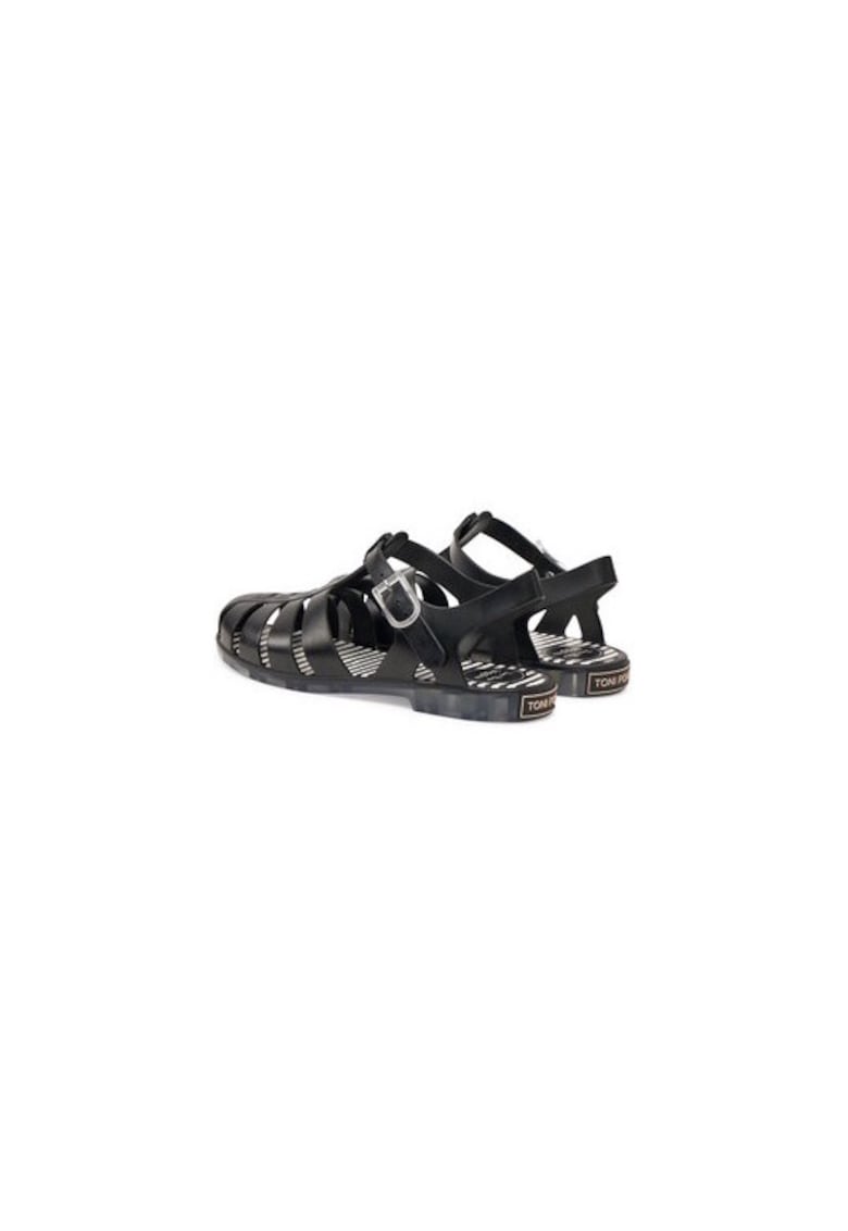 Oferte la Sandale dama  305031853 - Sintetic - Negru - Negru