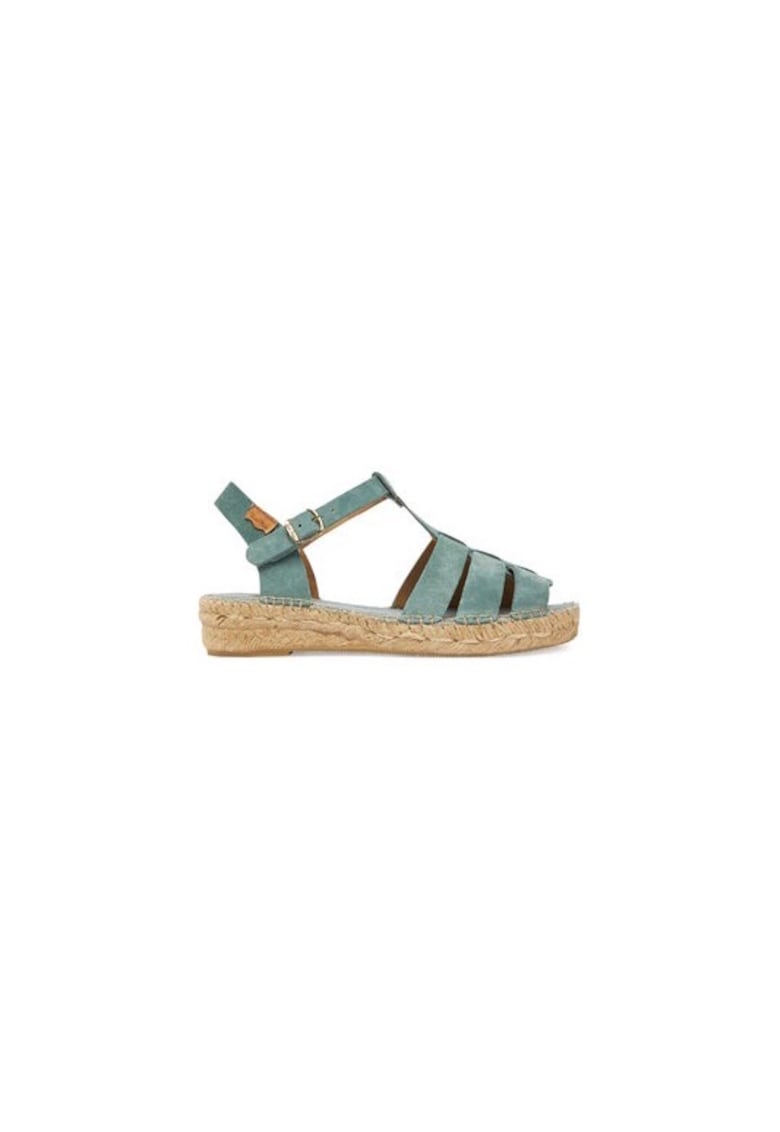 Oferte la Espadrile dama  305031860 - Piele naturala - Albastru - Albastru