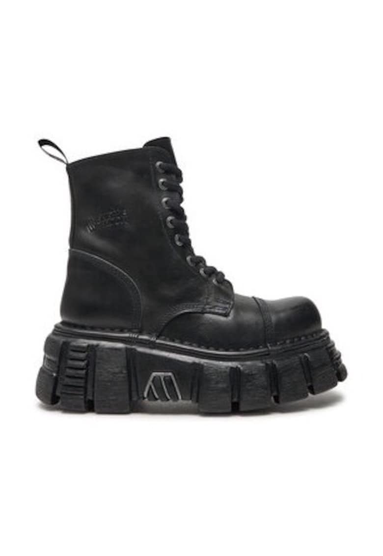 Oferte la Ghete barbati  piele ecologica - Negru