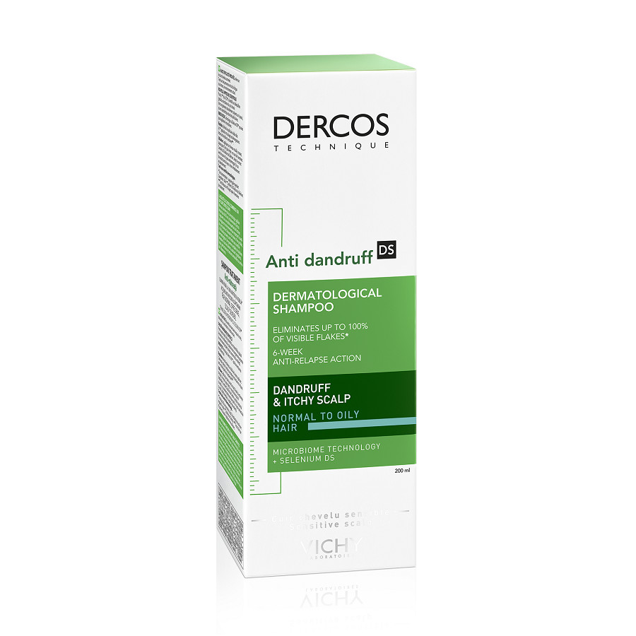 Oferte la Vichy Sampon Dercos anti-matreata pentru par normal si gras (Concentratie: Sampon, Gramaj: 200 ml)