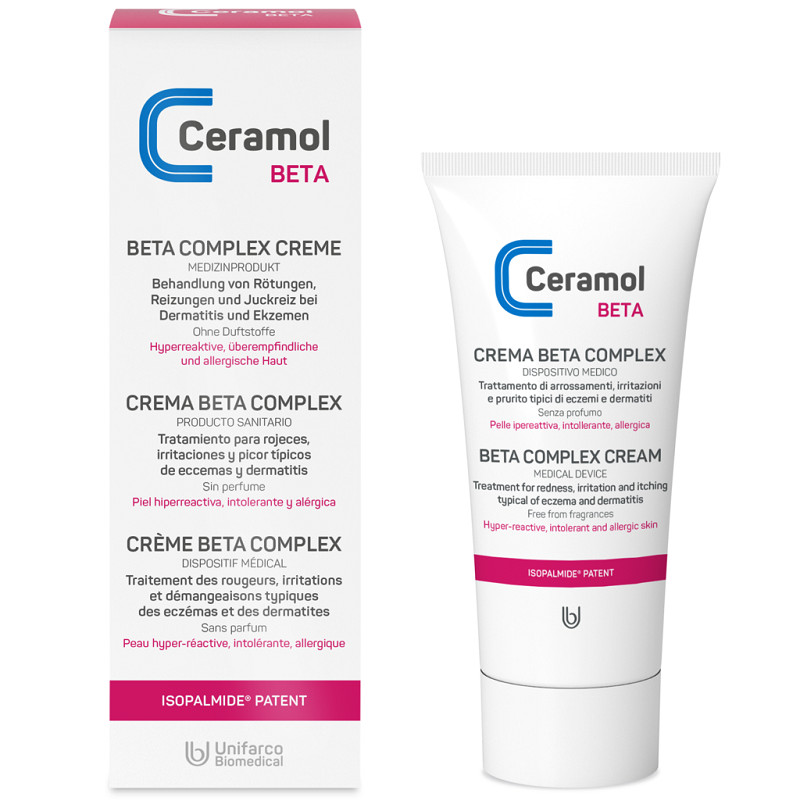Oferte la Tratament eczeme, dermatite si roseata pielii Ceramol, 50 ml