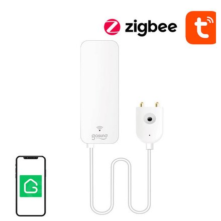 Oferte la Senzor inteligent ZigBee Gosund ST19 Tuya pentru inundatii/pierderi de apa 6977038680280