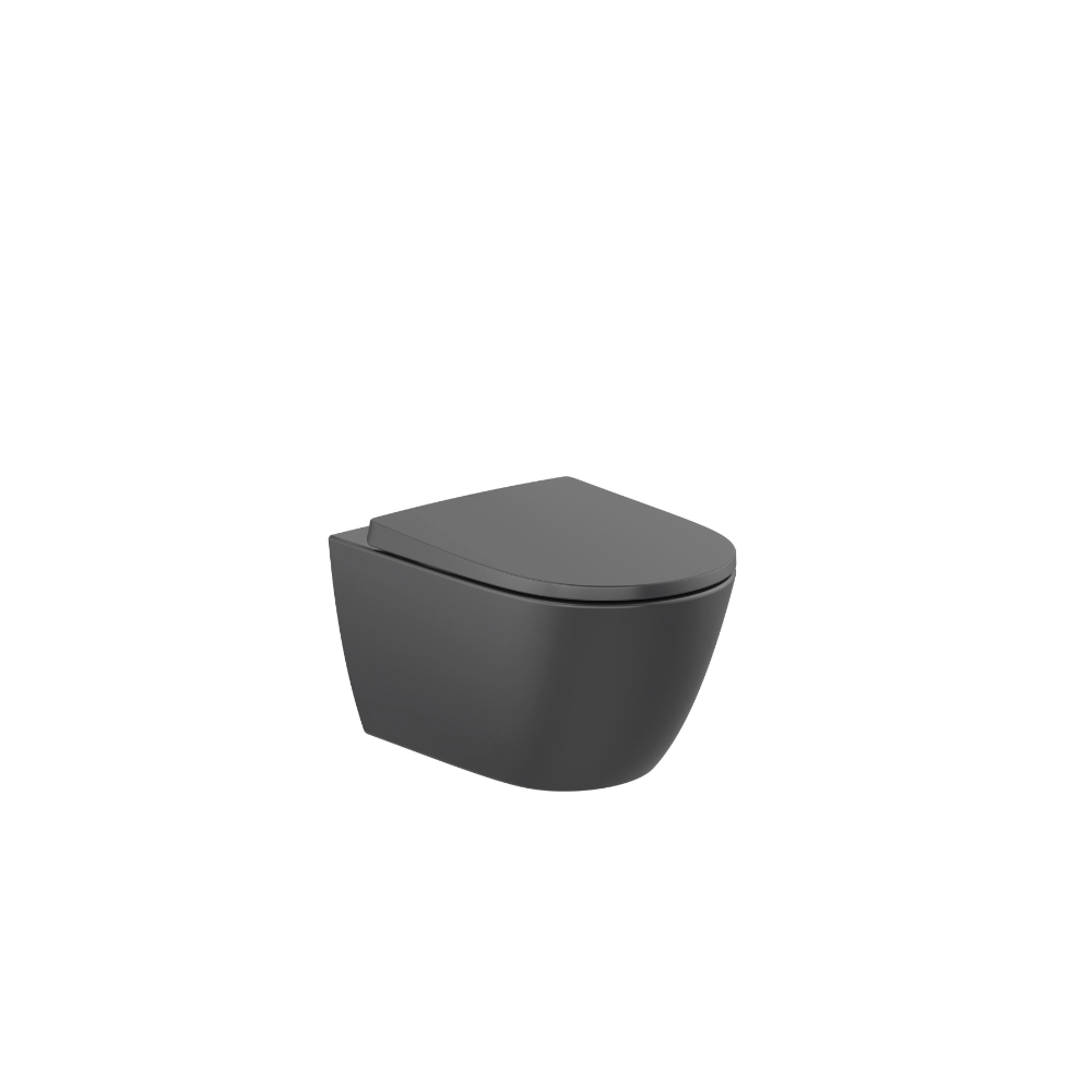 Vas WC suspendat Roca Rimless Ona, evacuare orizontala