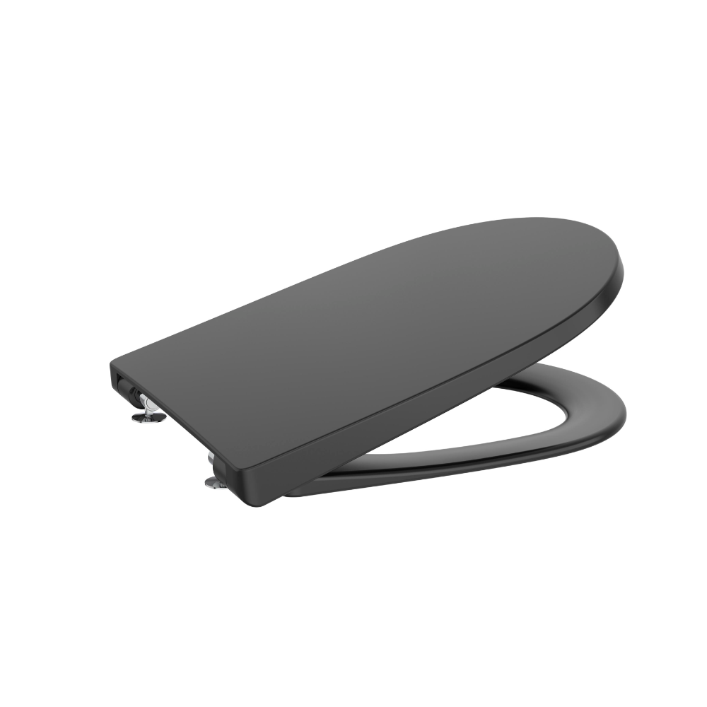Oferte la Capac WC Roca Ona, duroplast, negru mat