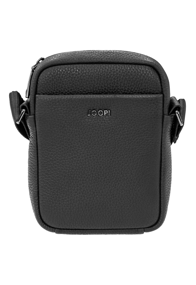 Oferte la Geanta crossbody din piele cu aspect texturat Cardona Rafael 20433 - Negru