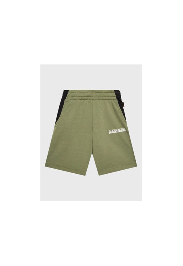 Oferte la Pantaloni scurti copii -  301746546 - Bumbac - 164 CM - Verde