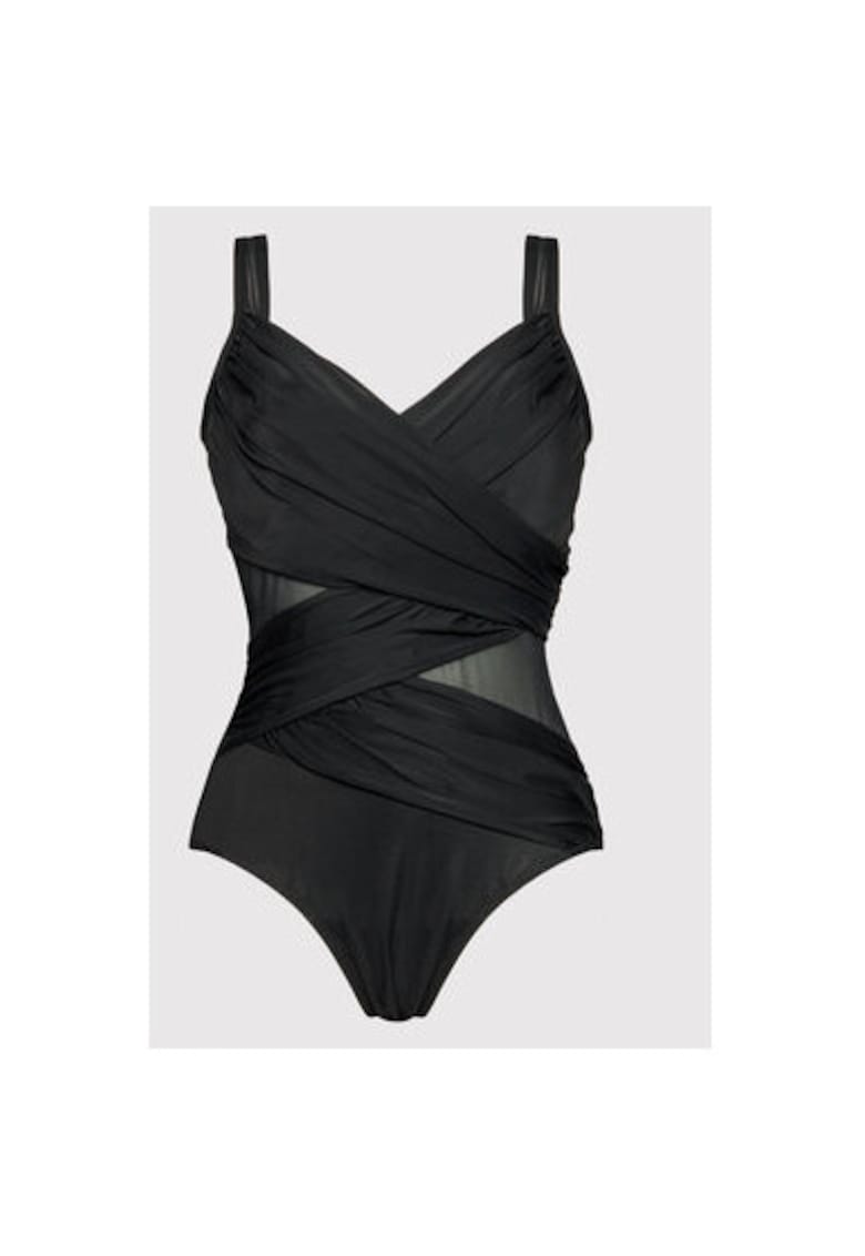 Costum de baie dama -  300419724 - Poliamida/Elastan - Negru - Negru