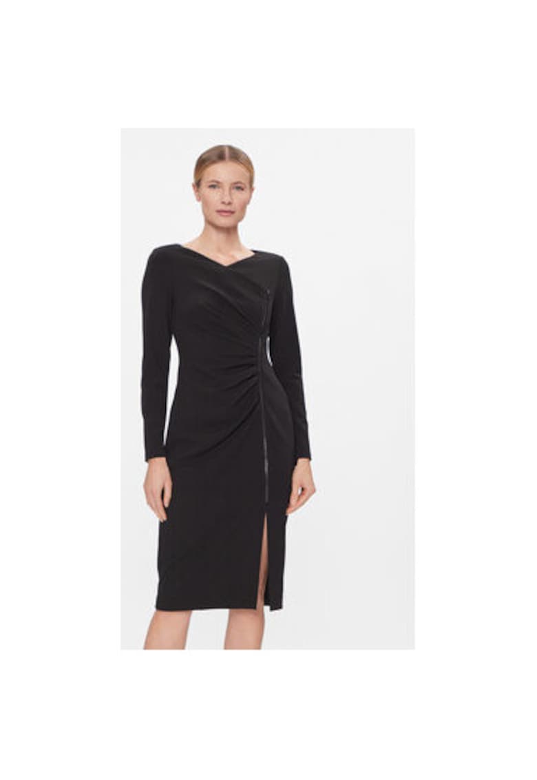 Rochie dama -  303599942 - Poliester/Poliester reciclat - 34 EU - Negru