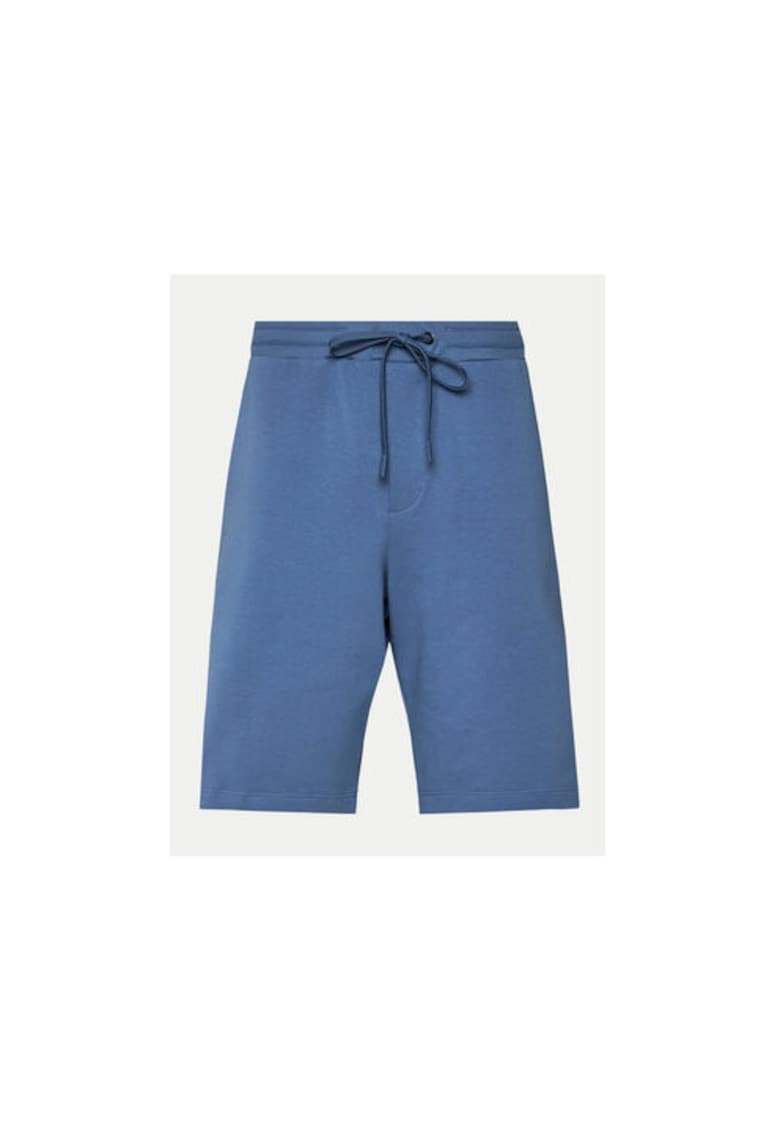 Pantaloni scurti barbati -  303703455 - Bumbac - Albastru - Albastru