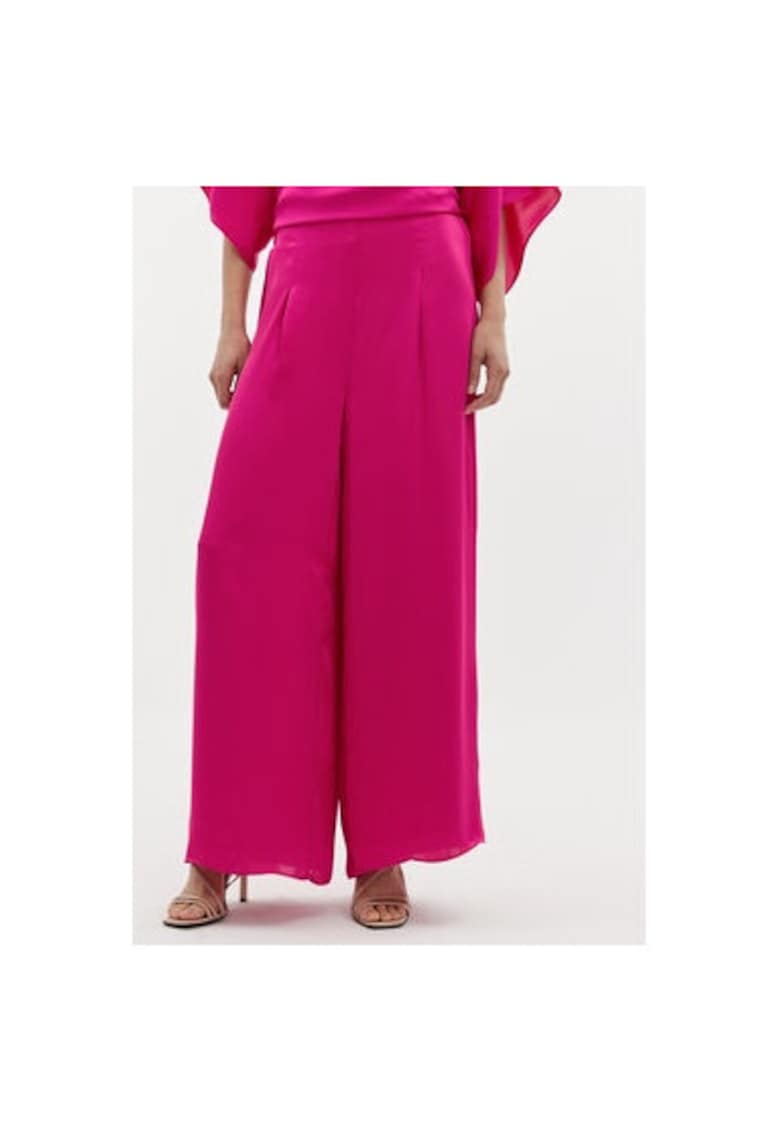 Oferte la Pantaloni dama -  303838959 - Poliester - Roz - Roz
