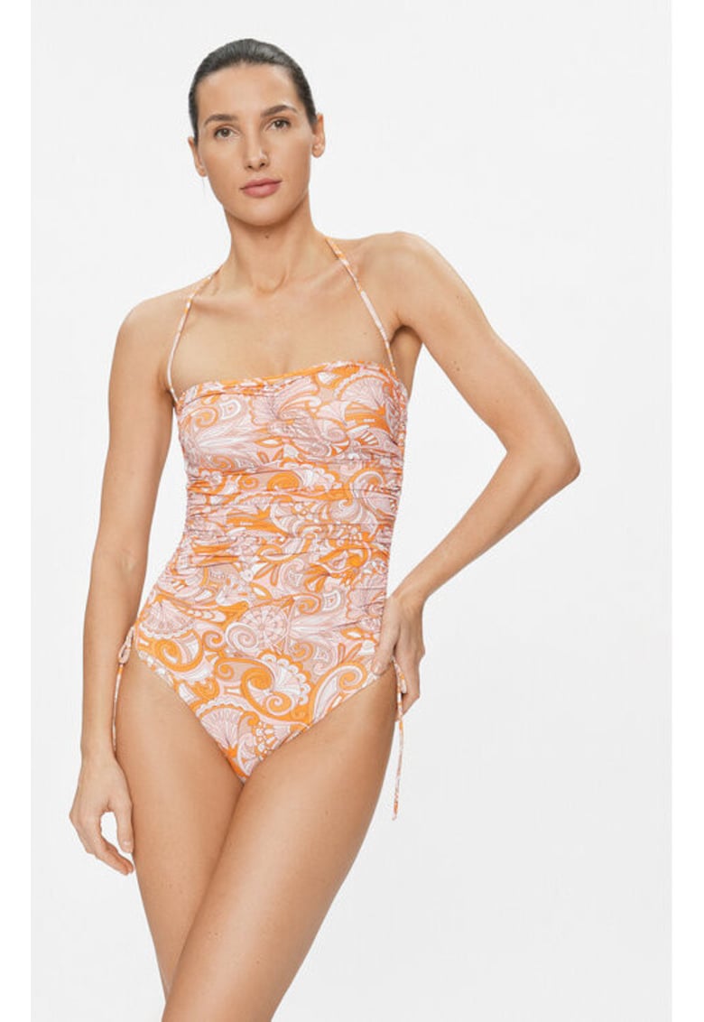 Oferte la Costum de baie dama -  303700683 - Poliamida - Portocaliu - Portocaliu