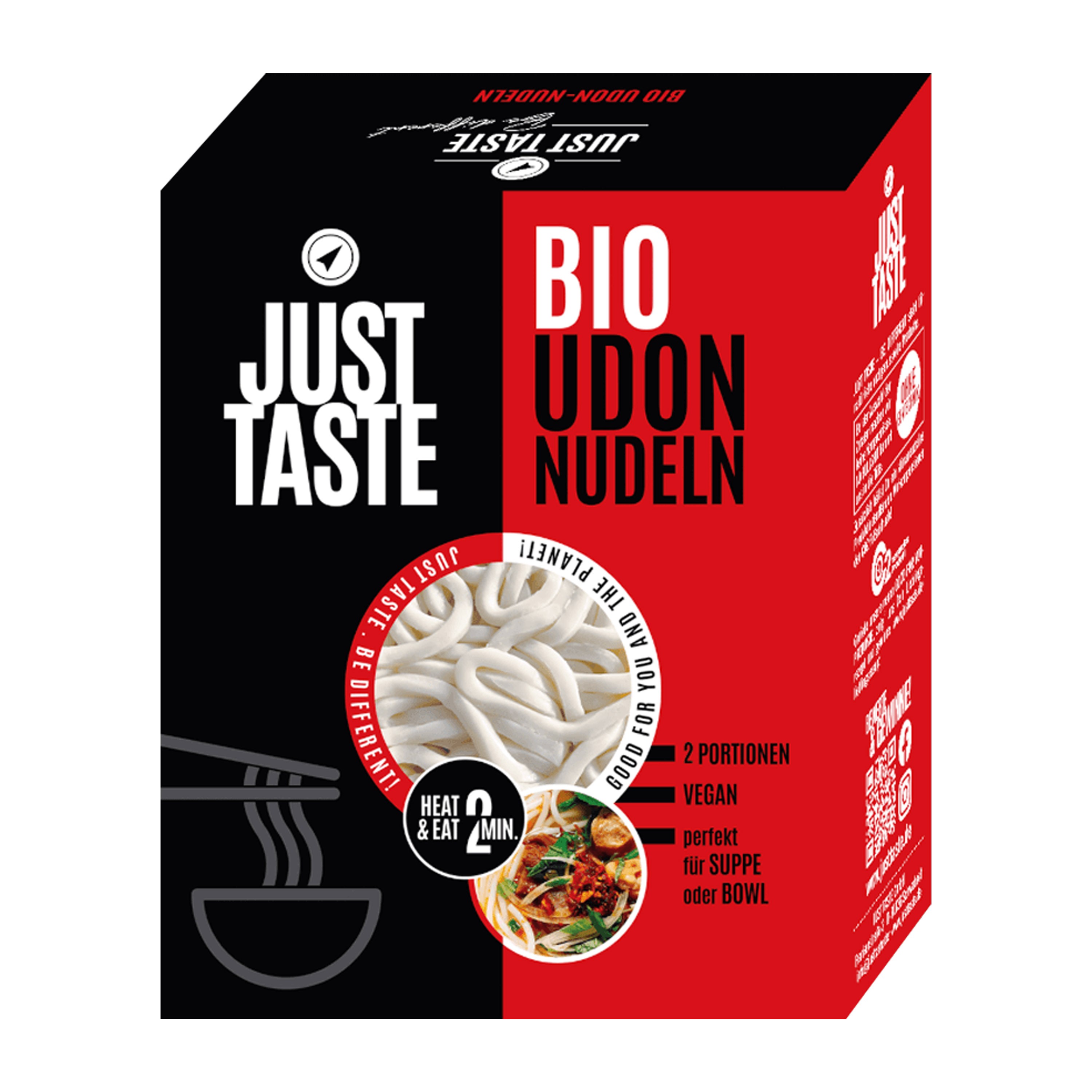 Oferte la Taitei bio Udon, 2*150g Just Taste