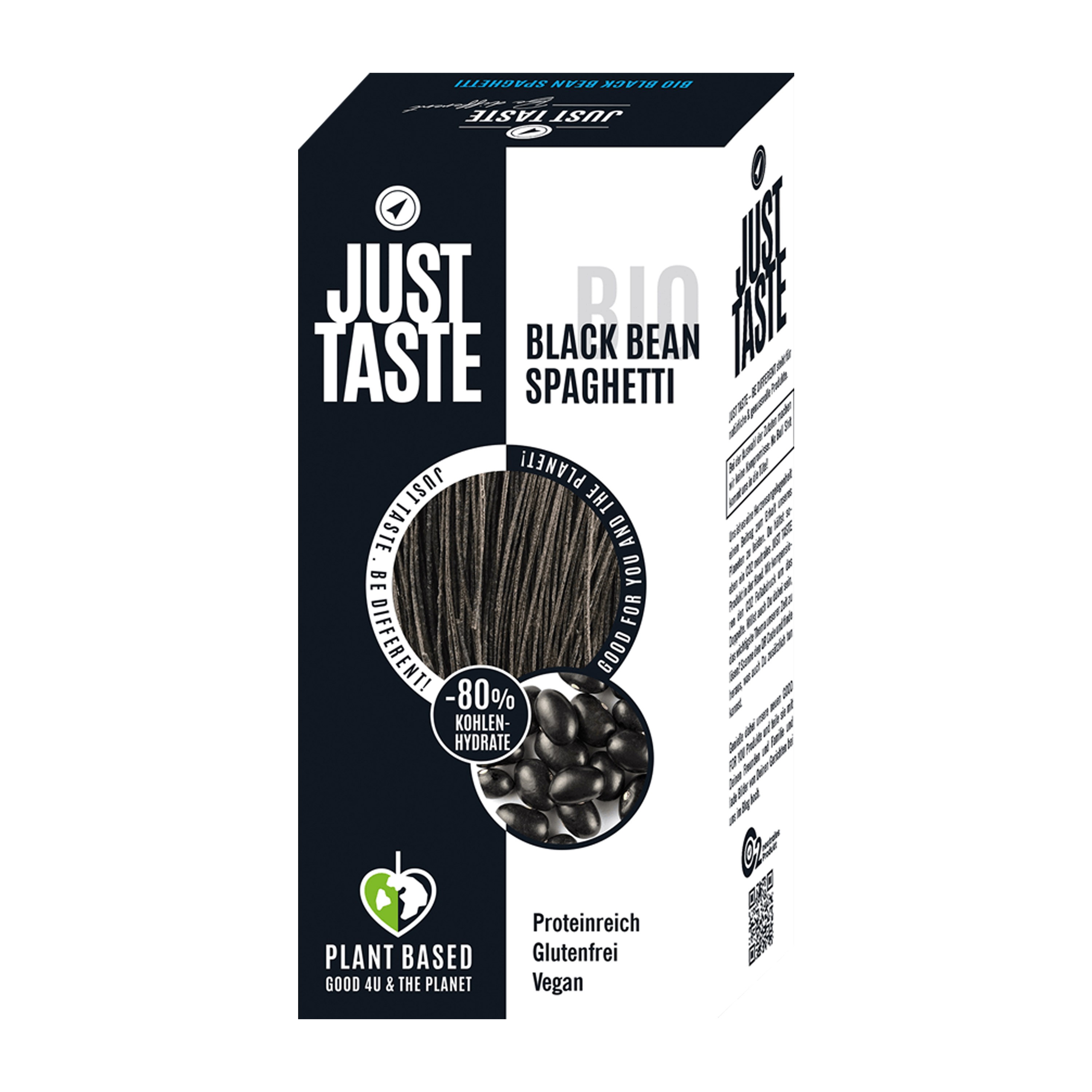 Oferte la Paste bio din fasole neagră, 250g Just Taste